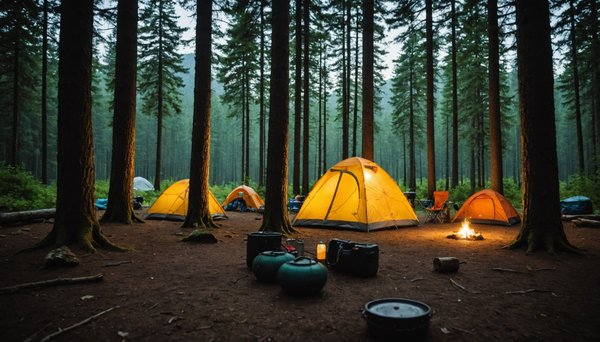 Équipements indispensables pour un séjour confortable en camping nature